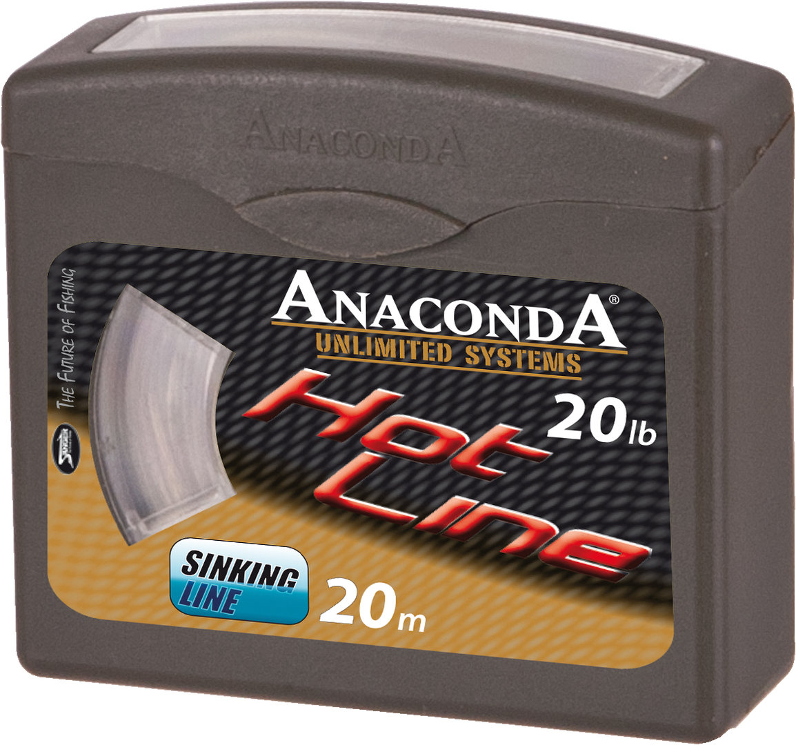 Karpfen Rig - Schnur f Anaconda Sänger Anaconda HOT LINE 30 lbs Vorfachschnur 