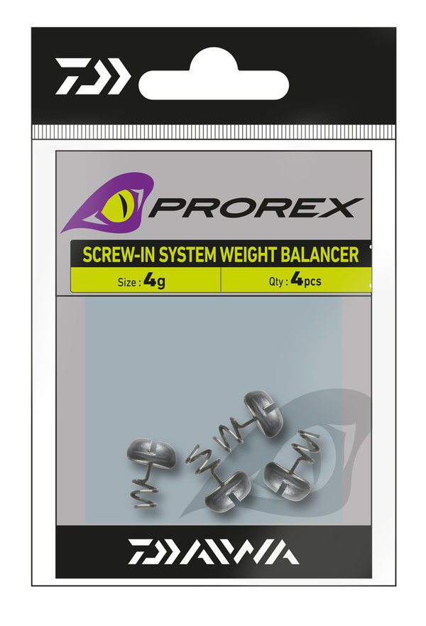 DAIWA Prorex Screw-In Weight Balancer, Gewicht