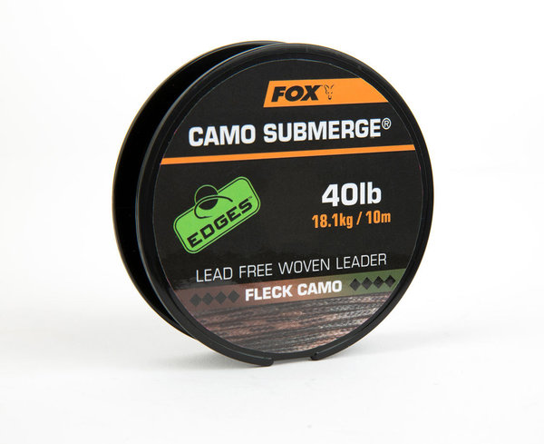 FOX Edges Submerge Fleck Camo Lead Free Leader, Vorfach